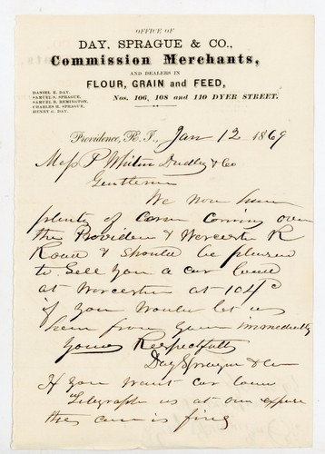 1869 giorno sprague - giorno, &
