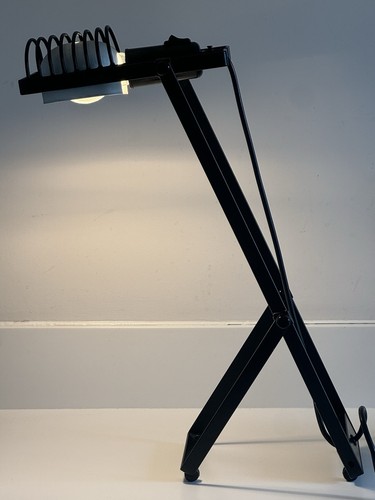 Vintage artemide black desk - artemide,