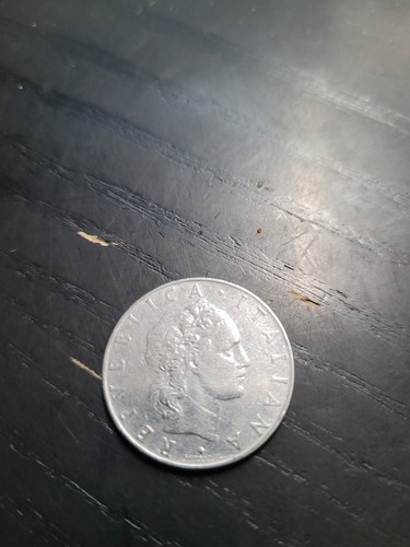 1956 italy lire coin - lire, (