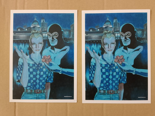 Diabolik cartolina invito - 2,