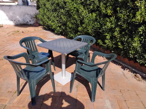 Set giardino tavolo con - set, da
