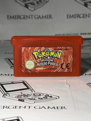 Pokemon versione rosso fuoco - pokemon,