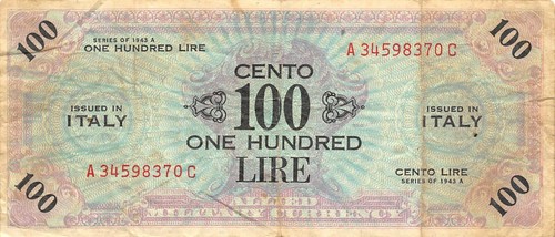 Italia 100 lire serie del - italia,