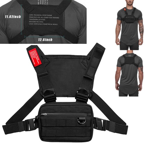 Tactical combat chest rig bag - chest,