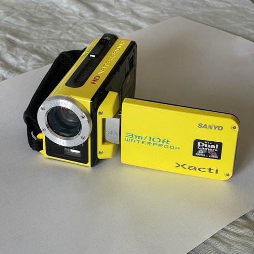 Videocamera sanyo xacti - videocamera,