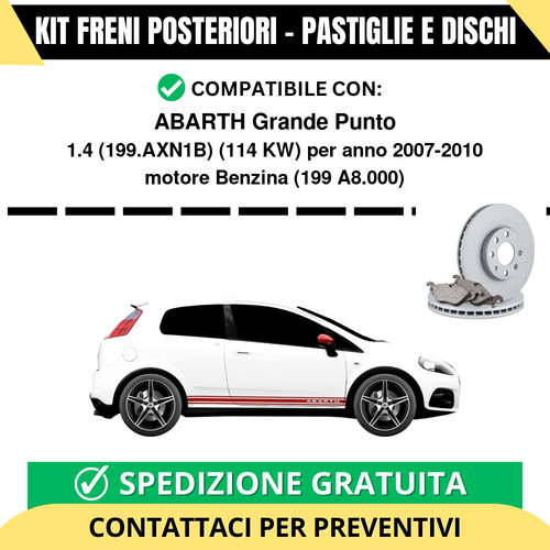Kit freni posteriori per - freni,