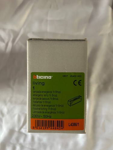 Lampada emergenza 1h - emergenza,