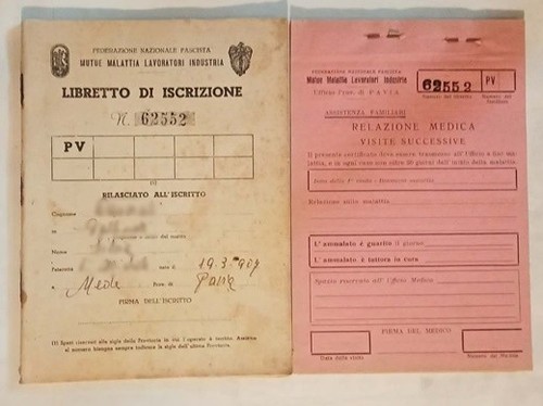 Libretto della mutua - libretto,