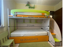letto a castello moretti