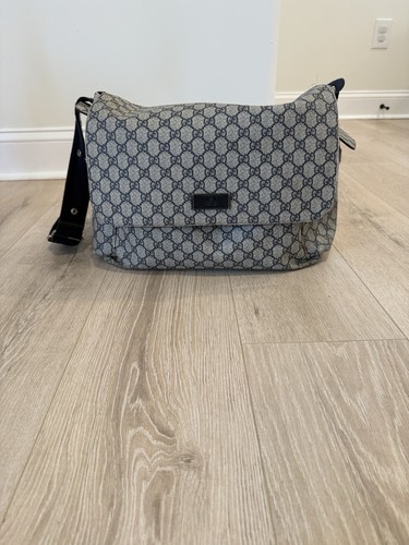 Gucci canvas monogram diaper - monogram,