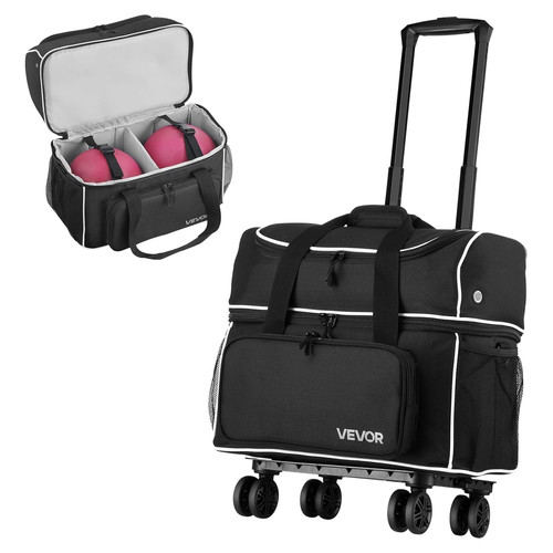 Borsa bowling con - da, ruote