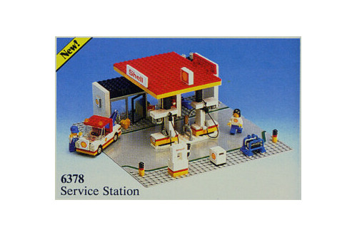 Lego set 6378 stazione - set,