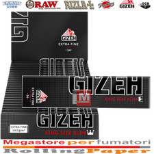 Cartine Gizeh Nero Extra Fine