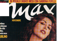 MAX NOVEMBRE 1999 ANNO XV NUM. 11 SABRINA FERILLI CALENDARIO