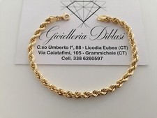 BRACCIALE ORO GIALLO 18 Karati