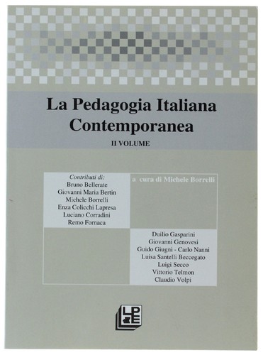 Pedagogia italiana - pedagogia,