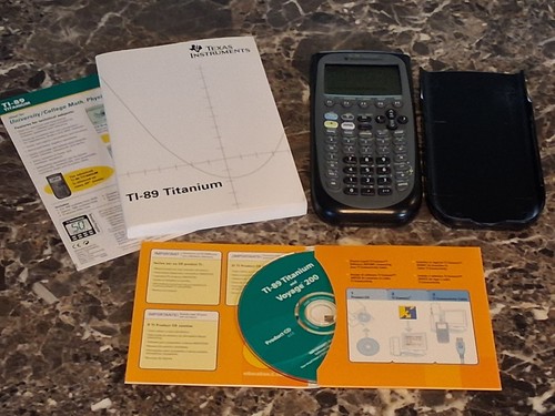 Texas instruments 89 - instruments, ti-89