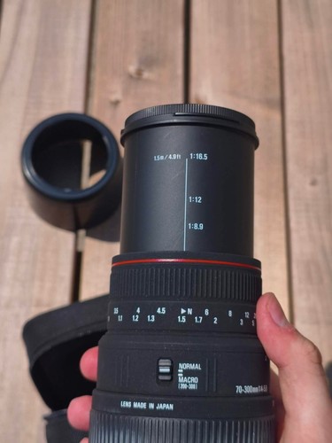 Sigma apo 300 - mm, f/4-5.6
