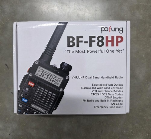 Pofung f8hp vhf uhf - pofung, bf-f8hp
