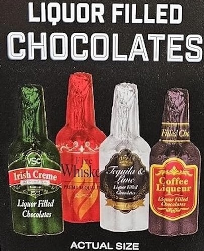 Usa bottiglie cioccolato - 48,
