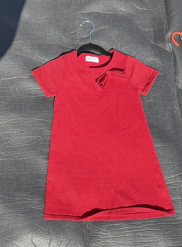 Abito rosso glitterato - rosso, h&m