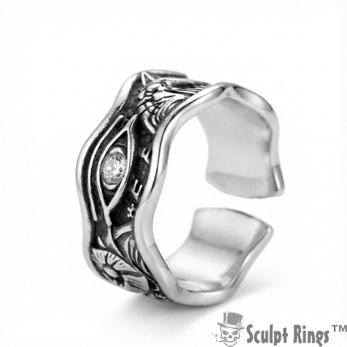 Sculpt rings anello - sculpt, lupo