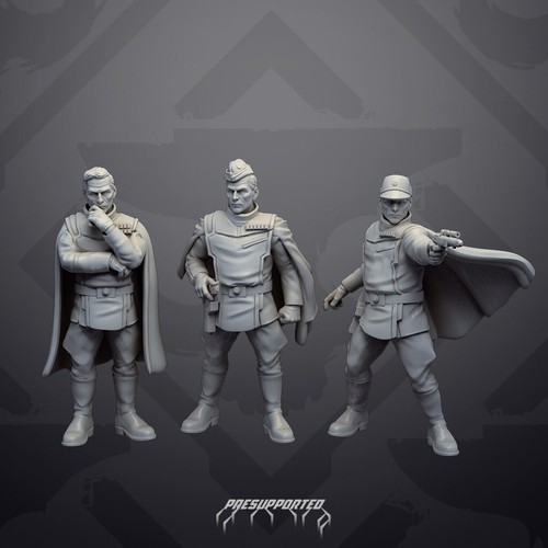 Miniature star wars legion - star,