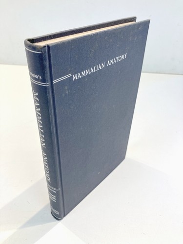 Book mammalian anatomy - book,