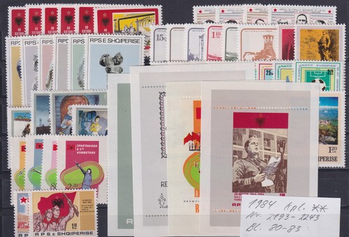 Albania 1984 annata - , completa