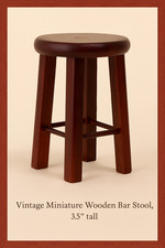 Sgabello da bar vintage in