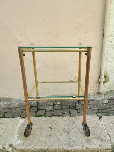 Tavolino carrello vintage - carrello,