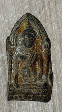 Antico Amuleto Thai in bronzo