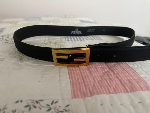 Fendi cintura pelle fibbia - in,