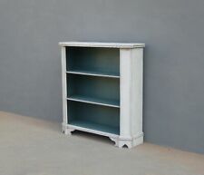 Libreria scaffale mobile due ripiani laccato Shabby Chic, '900 - L 119 cm!