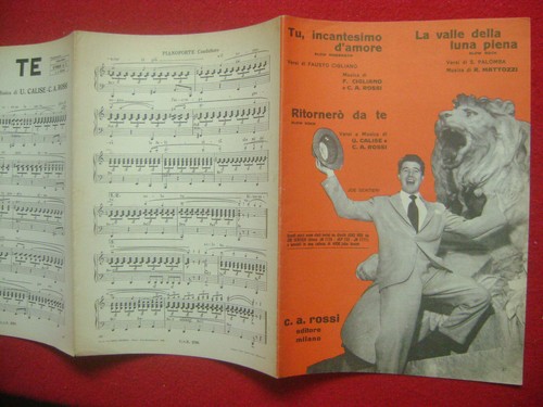 Spartito musicale fausto - spartito,