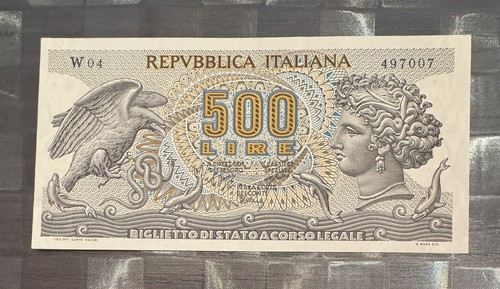 500 lire aretusa serie - 500,