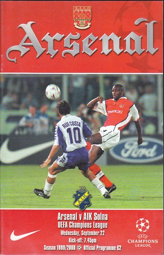 1999 2000 arsenal aik solna - 1999/2000,