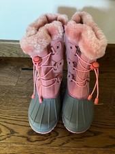 Stivali da neve caldi caldissimi bambina rosa Nuovo senza scatola numero 35