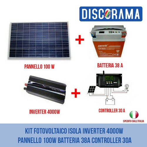 Kit fotovoltaico isola - kit,