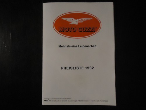 Moto guzzi prezzi listino - moto,