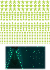 420 Pezzi Stelle Adesive Fluorescenti Da Parete, Stelline Luminose per Cameretta