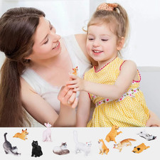 12Pcs Giocattoli Animali per