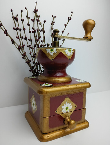 Macinacaffè vintage ridipinto