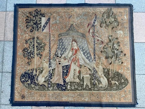 Tapisserie aubusson tapestry - ,