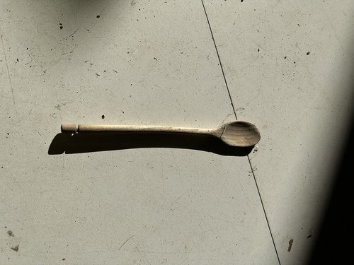 Mestolo legno antico - legno,