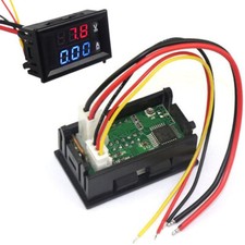 LCD MINI AMPEROMETRO VOLTMETRO DIGITALE DUAL COLORE DOPPIO 100 V 10 A VOLT td