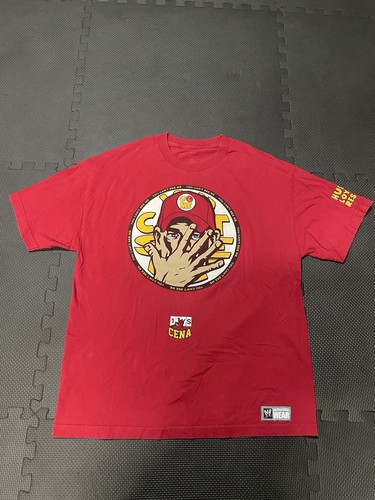 Wwe john cena red short - cena,