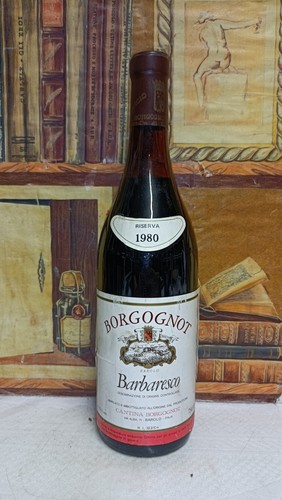 Vino 1980 riserva barbaresco - 1980,