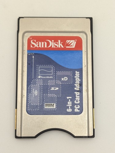 Rare sandisk pc - 6-in-1,