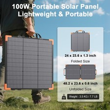 MHPOWOS 100 watt Portable